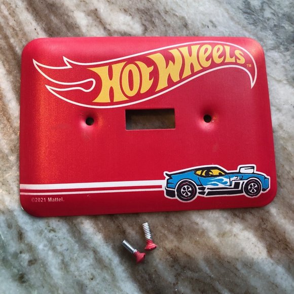 HOT WHEELS | Single Light Switch Plate Cover - Picture 3 of 4